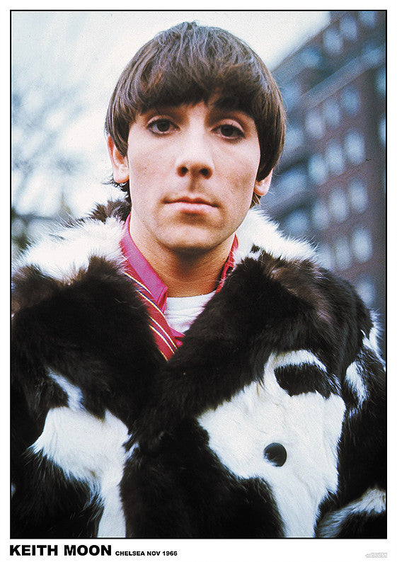 Keith Moon Chelsea London 1966 Maxi Poster