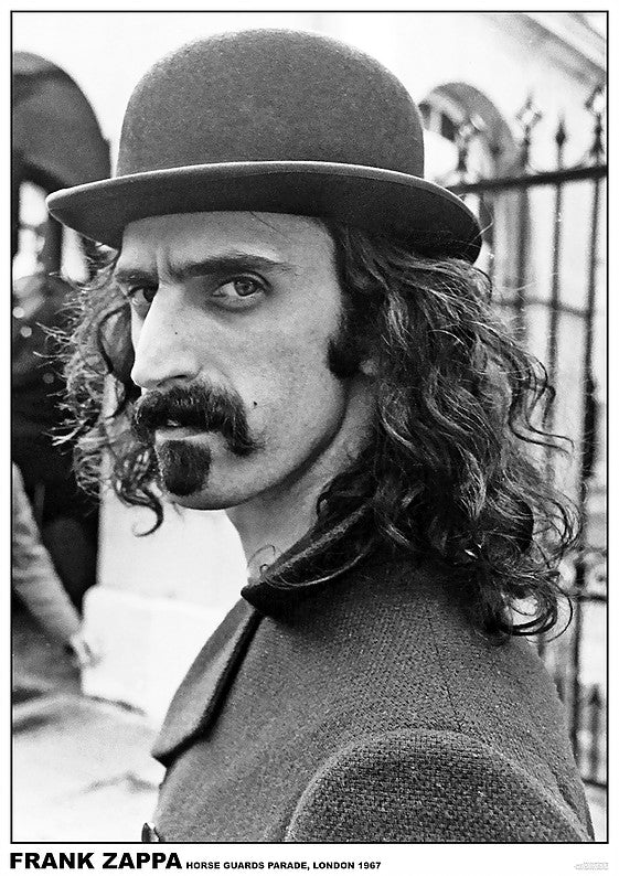 Frank Zappa Horse Guards Parade London 1967 Maxi Poster