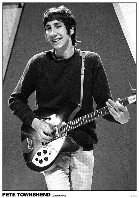 The Who Pete Townshend London 1966 Maxi Poster