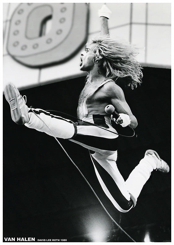 Van Halen David Lee Roth Jump 1980 Maxi Poster