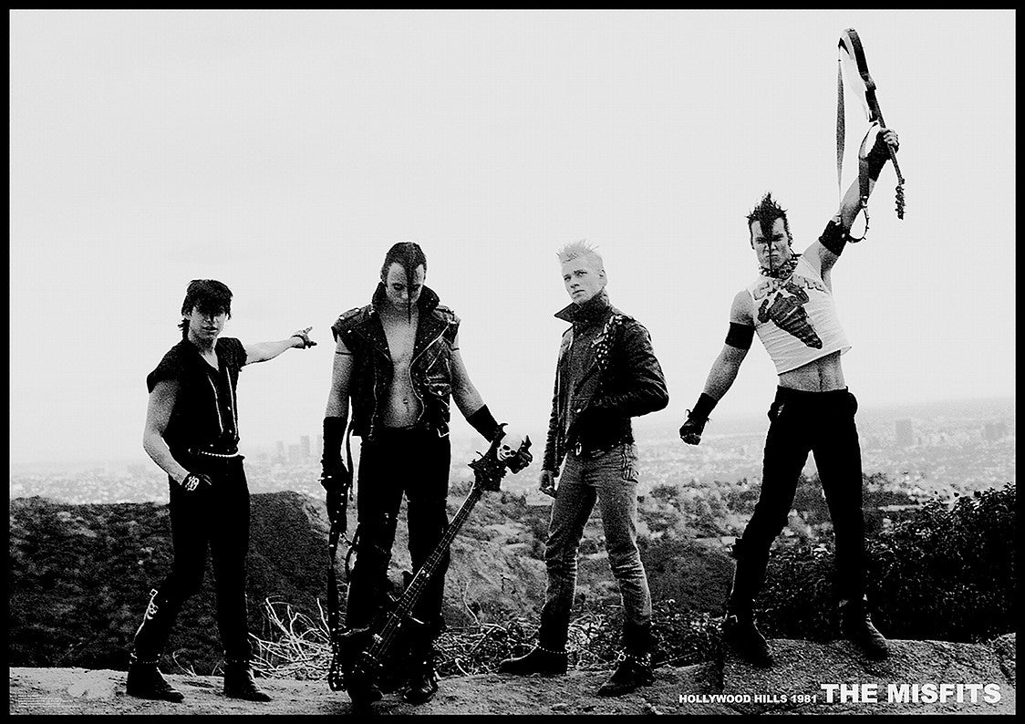 Misfits Hollywood Hills 1981 Maxi Poster