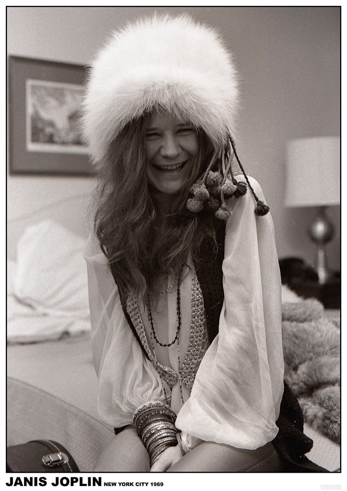 Janis Joplin New York City 1969 Maxi Poster