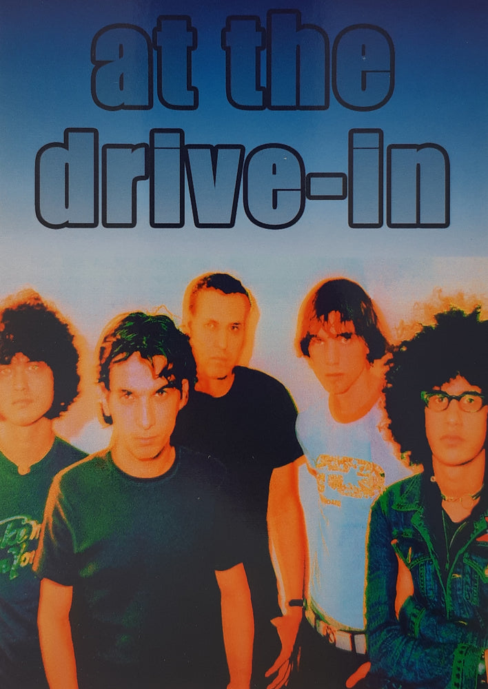 At The Drive-In Group Postcard