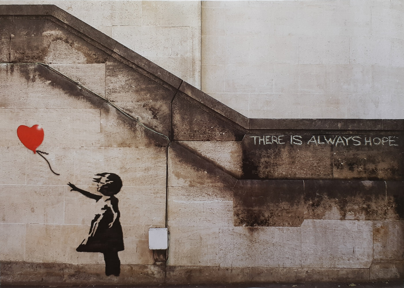 Banksy Balloon Girl There Is Always Hope A2 Maxi Poster