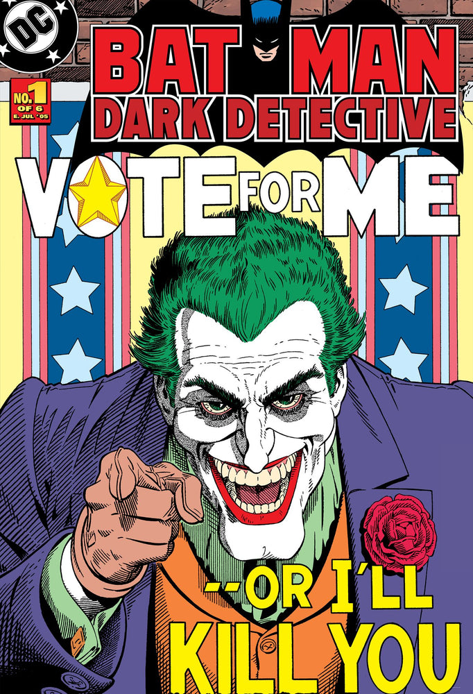 Batman Vote For Me 1.58m x 2.32m 2 Piece Medium Wallpaper Wall Mural