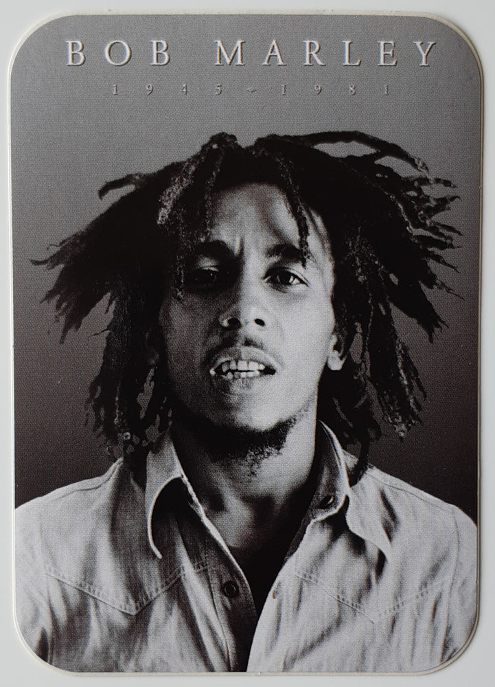 Bob Marley 1945 - 1981 Large Vinyl Sticker