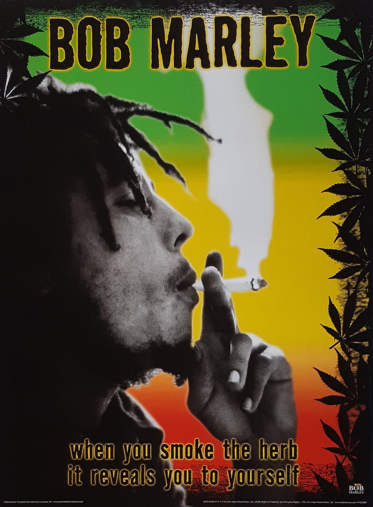 Bob Marley Herb 30x40cm Music Print