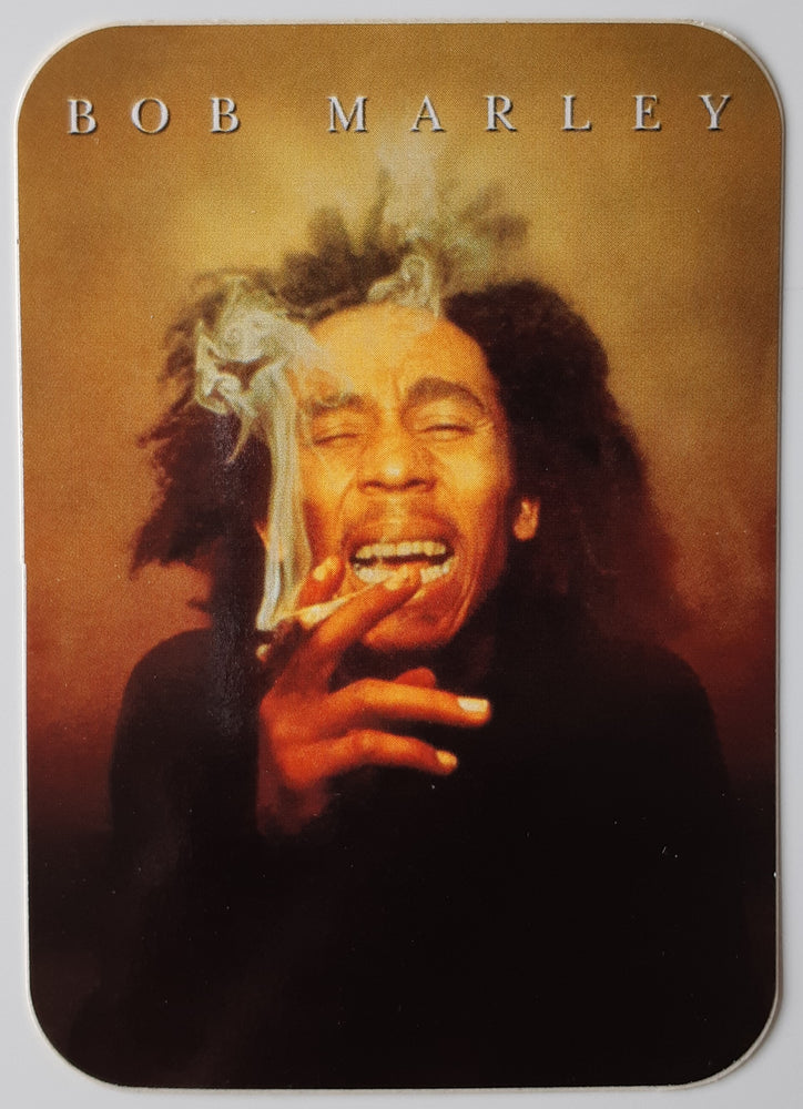 Bob Marley Smoke Large Vinyl Sticker