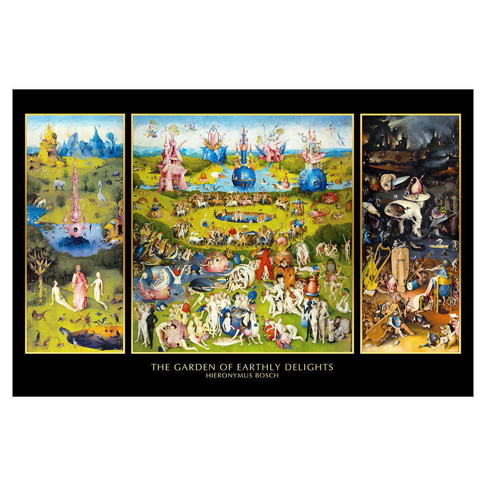 Hieronymus Bosch The Garden Of Earthly Delights Maxi Poster