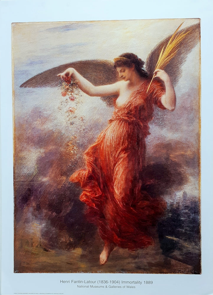 Henri Fantin-Latour Immortality 1889 50x70cm Art Print