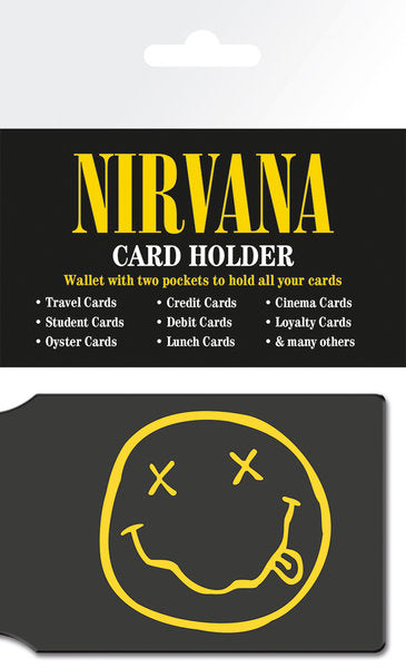 Nirvana Smiley Card Holder