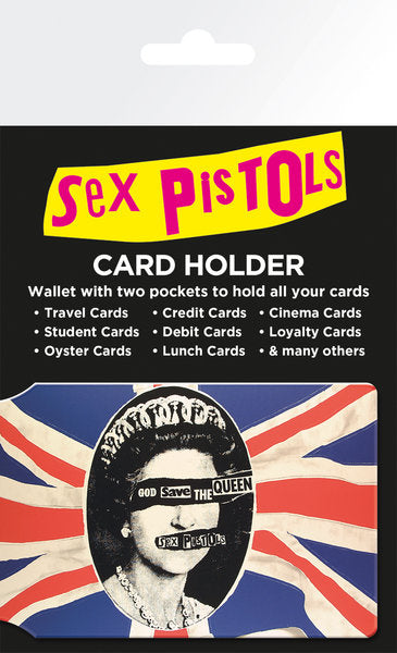 Sex Pistols God Save The Queen Card Holder