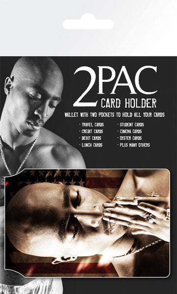 Tupac Flag Card Holder