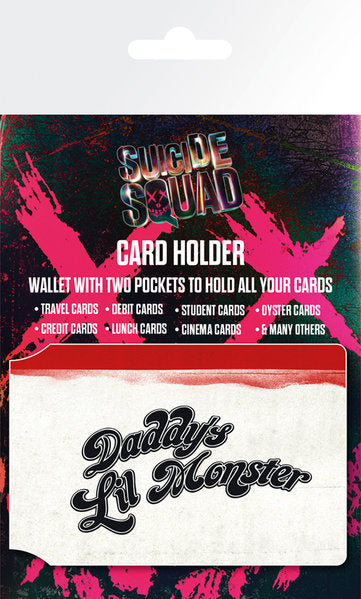 Suicide Squad Daddy's Lil Monster Card Holder