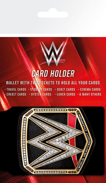 WWE World Heavyweight Champion Title Belt Card Holder