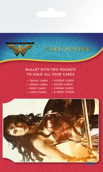 Wonder Woman Sword & Logo Card Holder