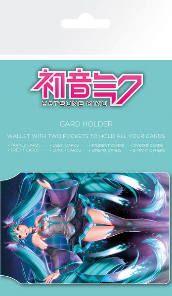 Hatsune Miku Logo Card Holder