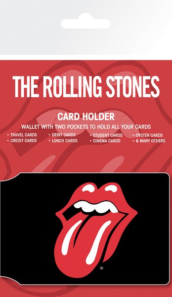 The Rolling Stones Lips Card Holder