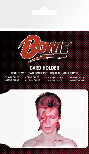 David Bowie Aladdin Sane Card Holder