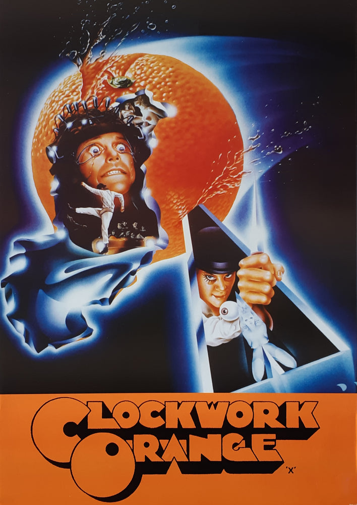 A Clockwork Orange Colour Montage Maxi Poster