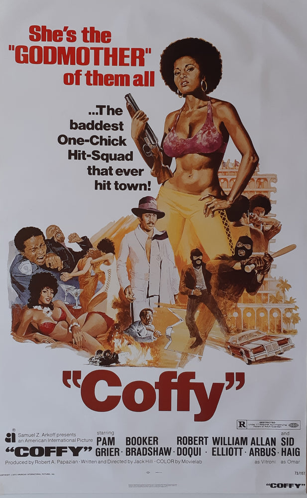 Coffy 1973 Blaxploitation Film Score Maxi Poster
