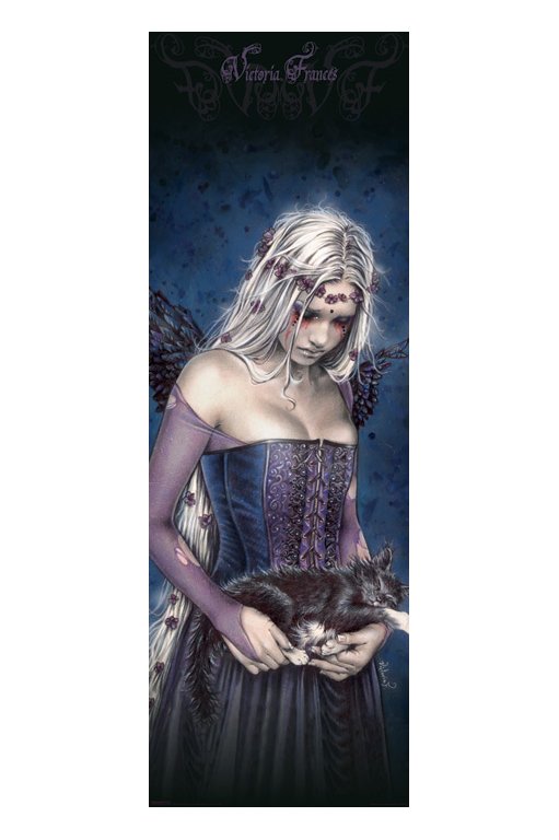 Victoria Frances Angel Of Death 158x53cm Fantasy Door Poster