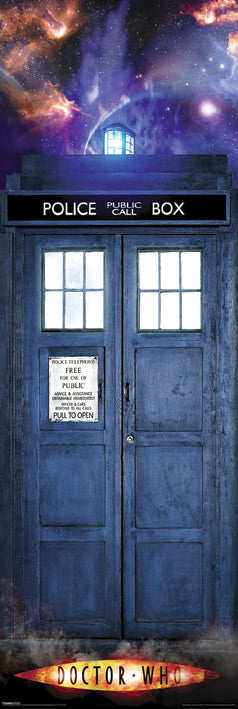Doctor Who The Tardis Official Licensed Pyramid 158x53cm Door Poster