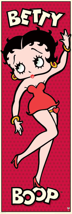 Betty Boop Classic Pose Licensed 158x53cm Door Poster
