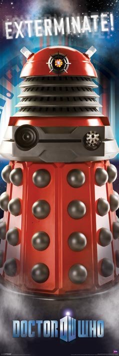 Doctor Who Dalek Official Licensed 158x53cm Door Poster