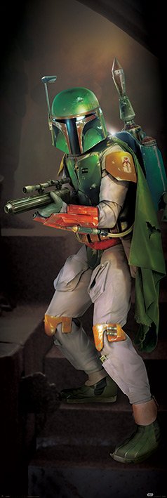 Star Wars Boba Fett 158x53cm Door Poster