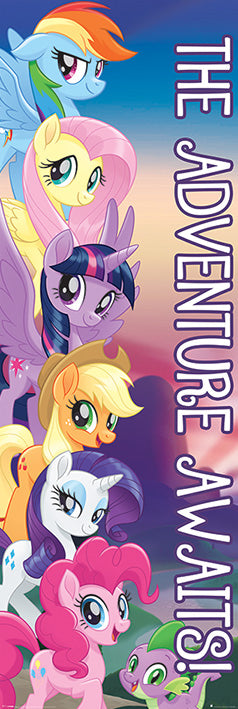 My Little Pony Movie The Adventure Awaits Official 158x53cm Door Poster