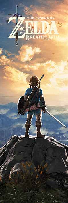 The Legend Of Zelda: Breath Of The Wild Sunset 158x53cm Gaming Door Poster