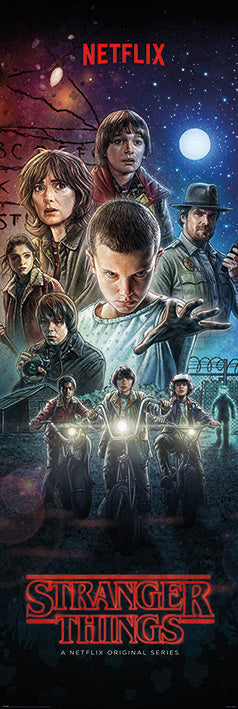 Stranger Things One Sheet Collage 158x53cm Door Poster