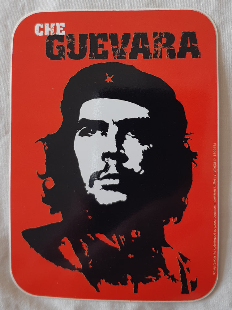Che Guevara Red Large Vinyl Sticker