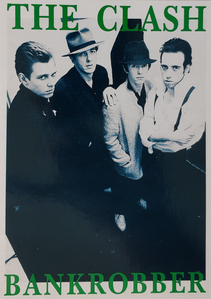 The Clash Bankrobber Postcard