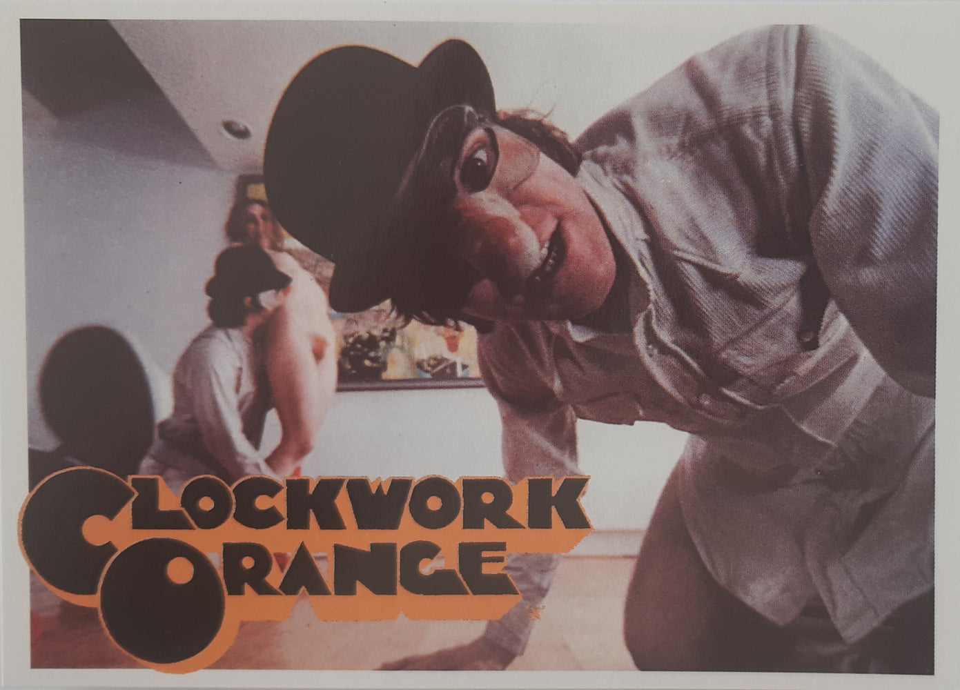 Clockwork Orange Dicknose Postcard