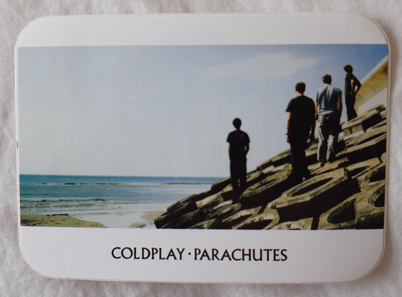 Coldplay Parachutes Large Vinyl Sticker