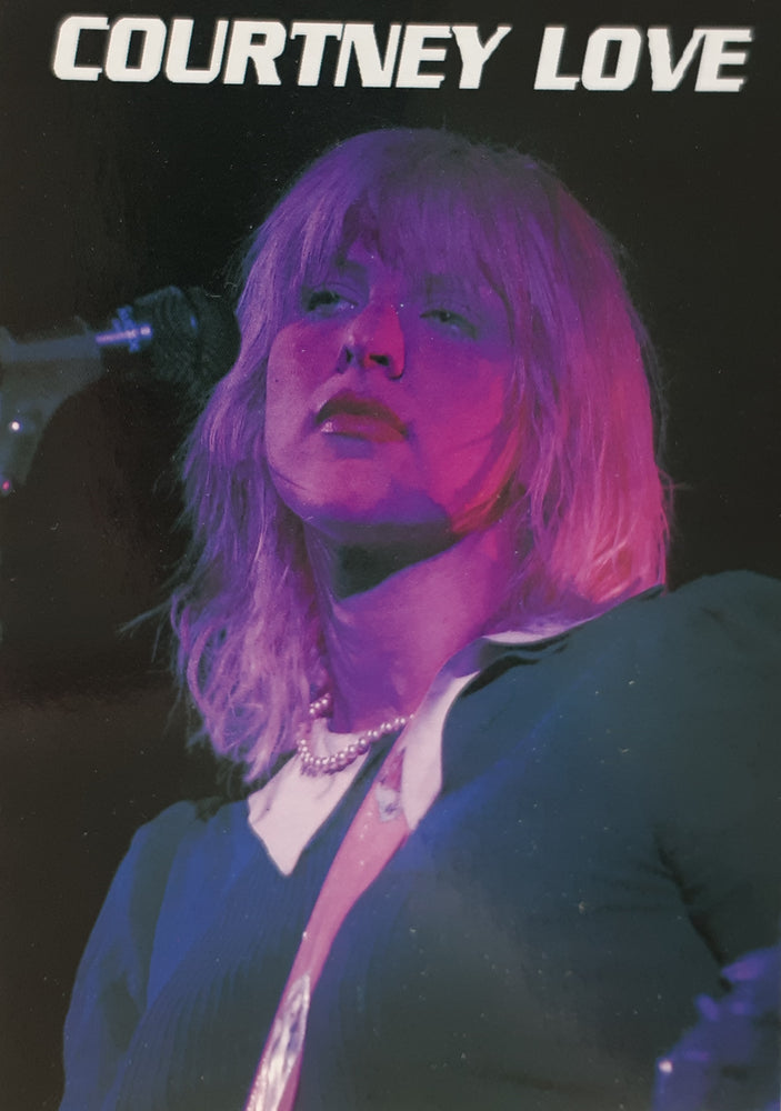 Courtney Love Hole Live Postcard