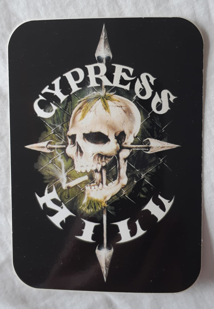 Cypress Hill Skull Large Vinyl Sticker