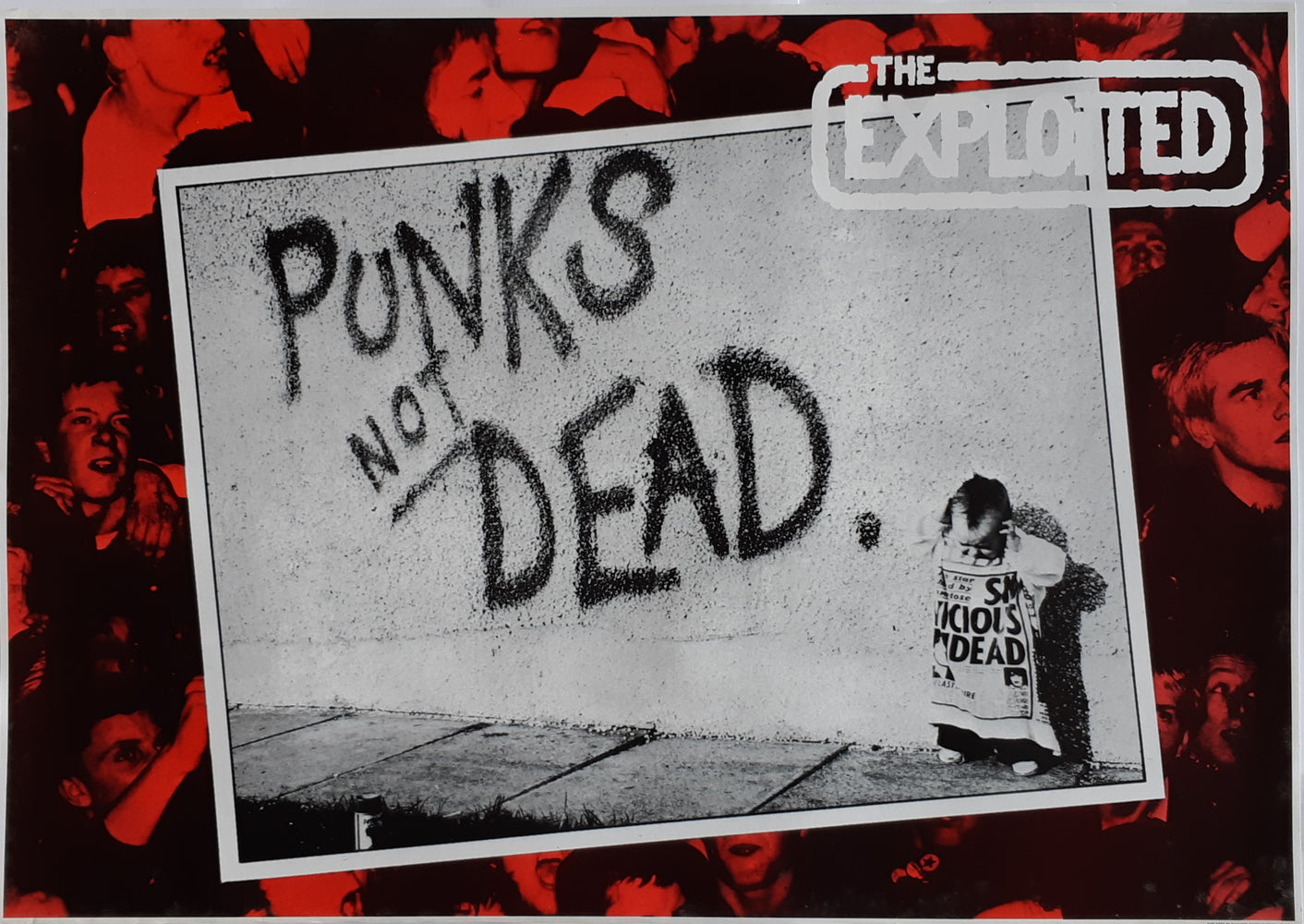 The Exploited Punks Not Dead Maxi Poster