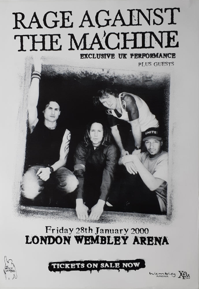 Rage Against The Machine Live At Wembley Maxi Poster