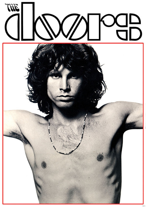 The Doors Jim Crucifix And Logo Maxi Poster