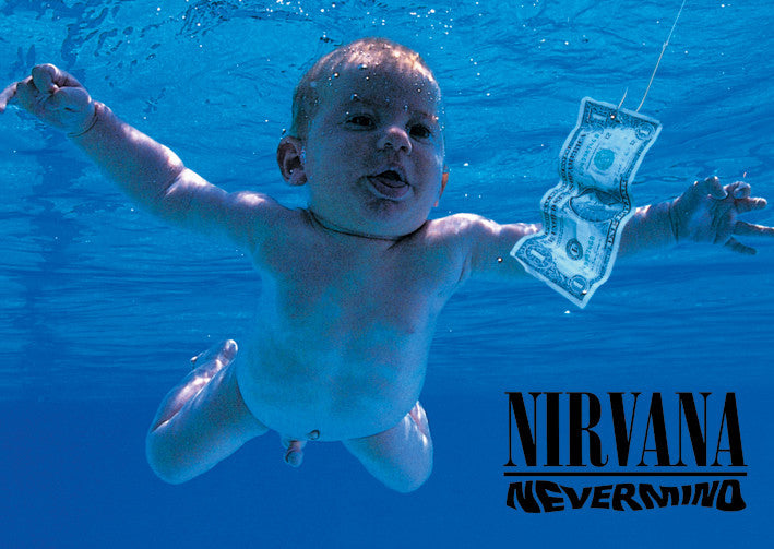 Nirvana Nevermind Baby Maxi Poster