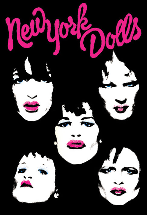New York Dolls Pink Lips Maxi Poster