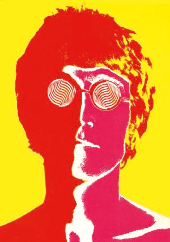 John Lennon Psychedelic Maxi Poster