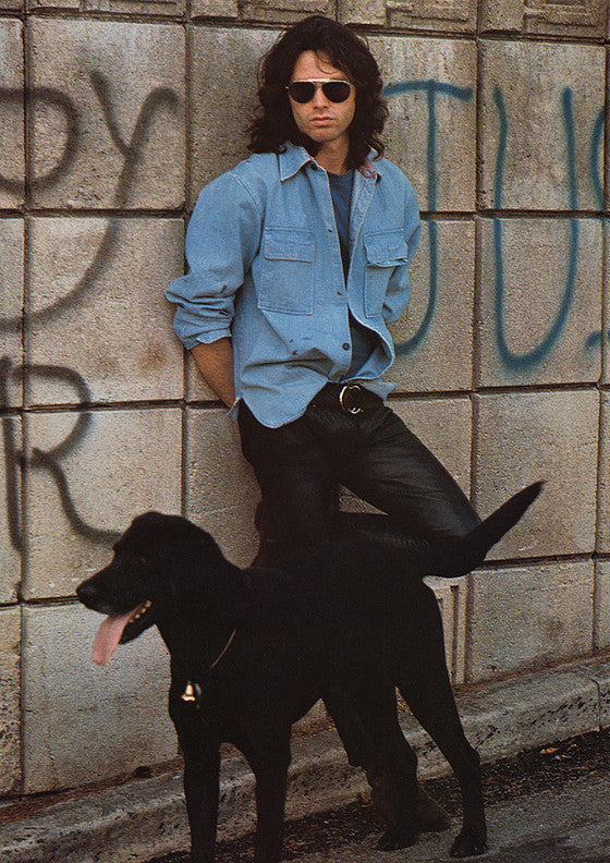 The Doors Jim Morrison And Dog Maxi Poster