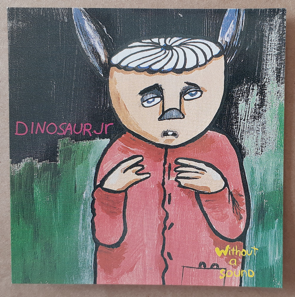 Dinosaur Jr Without A Sound 10cm Square Vinyl Sticker