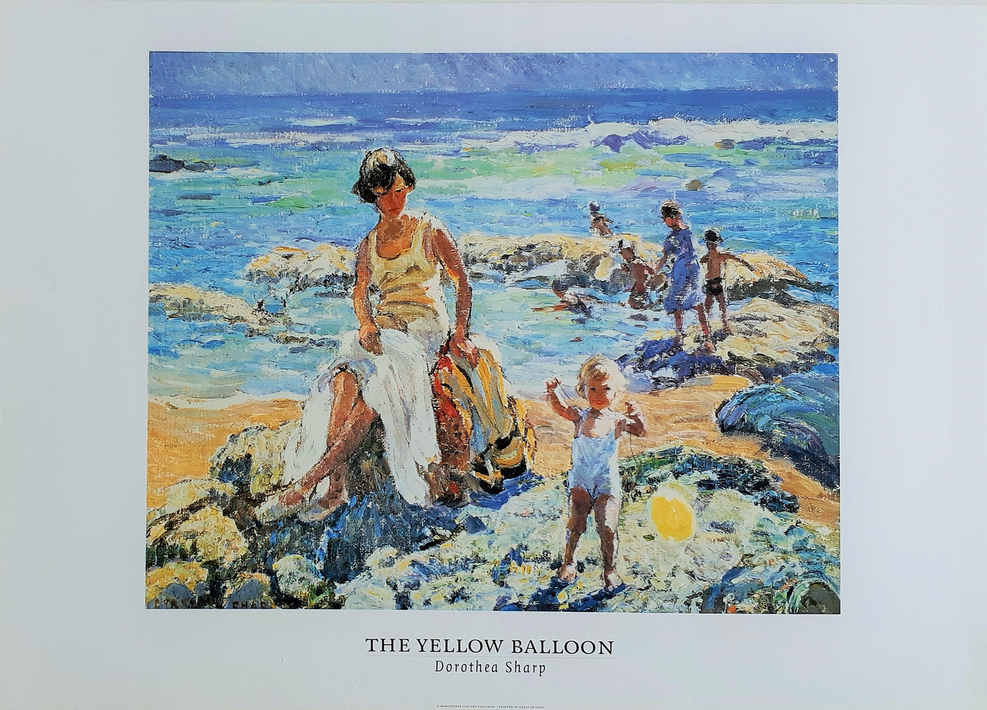 Dorothea Sharp The Yellow Balloon 1937 50x70cm Art Print