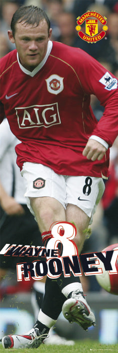 Manchester United Wayne Rooney 06/07 Vintage 158x53cm Door Poster