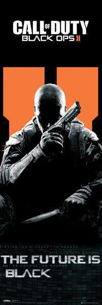 Call Of Duty Black Ops 11 The Future Is Black 158x53cm Door Poster
